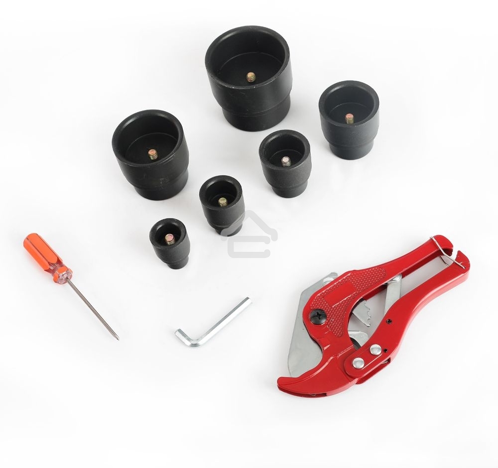 Сварочное оборудование, Инверторы PATRIOT PW 205 170302010 Аппарат для сварки пластиковых труб PATRIOT, 2000W, 6 насадок, резак для труб, перчатки, рулетка, кейс металл.