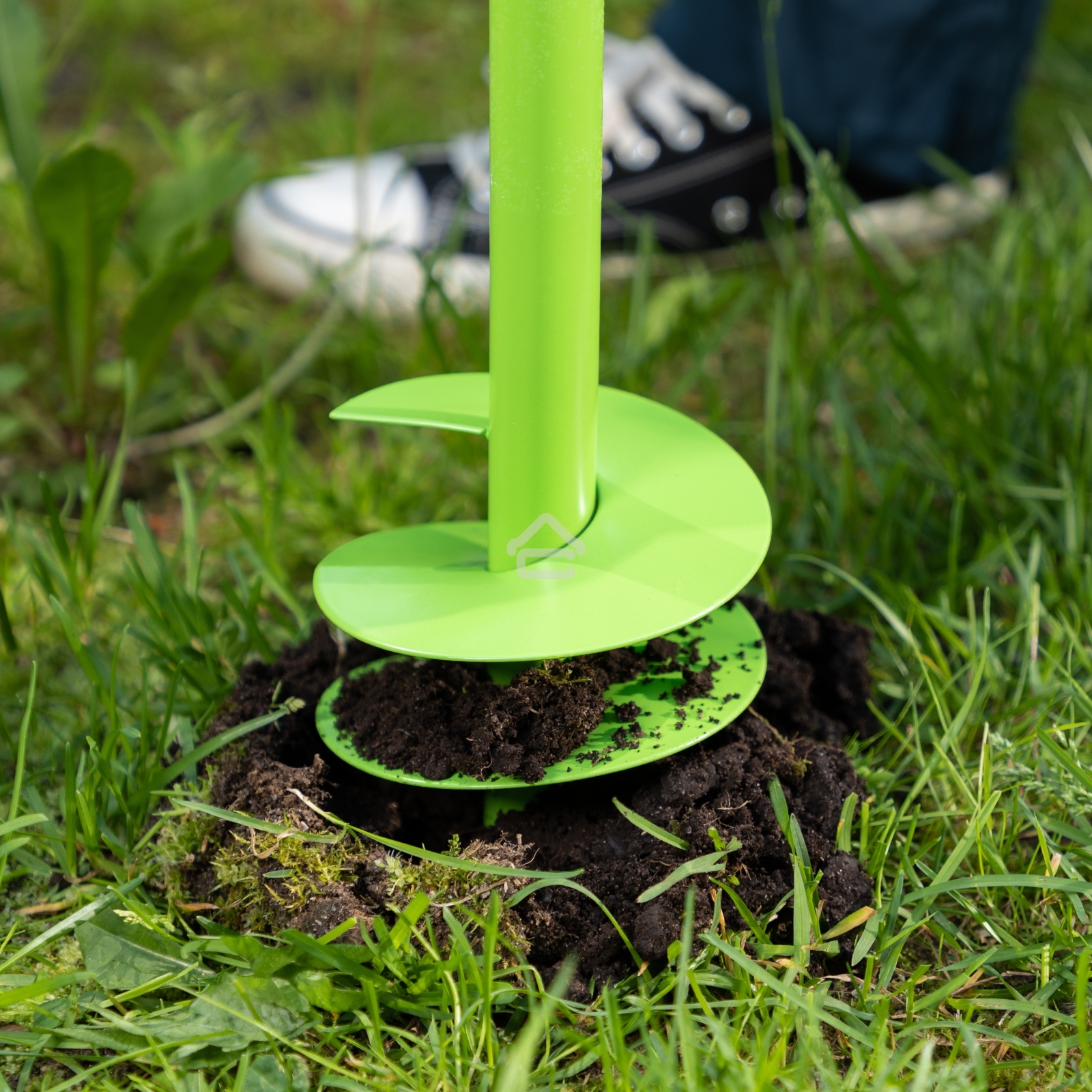 Бур садовый шнековый, 790 мм, диаметр 110 мм Palisad