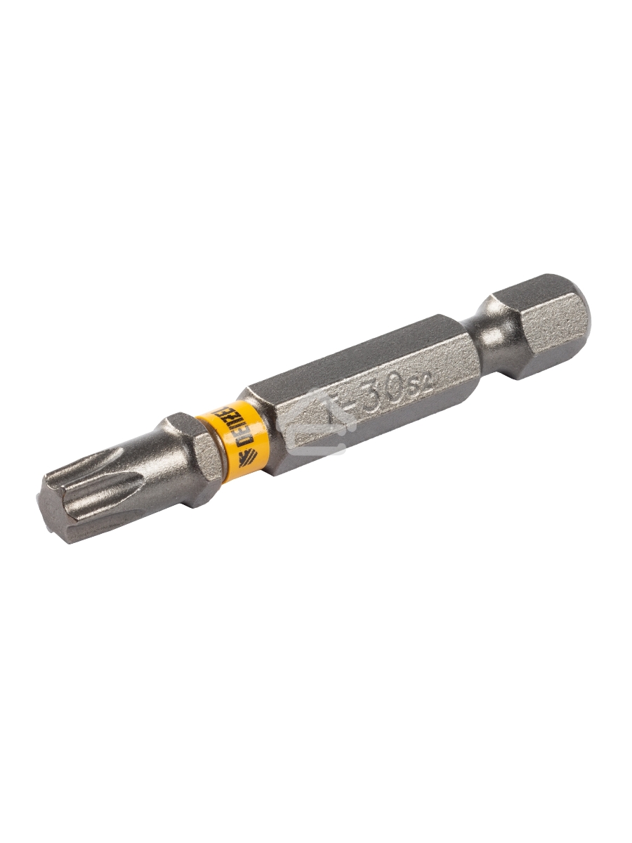 Набор бит TORX 30х50, сталь S2, шестигранный профиль, 10 шт. Denzel