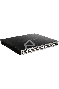 Управляемый L3 PoE-коммутатор D-Link DGS-3630-52PC/A2ASI PROJ стекируемый, 44x1000Base-T, 4x10GBase-X SFP+, 4xCombo 1000Base-T/SFP, ПО SI