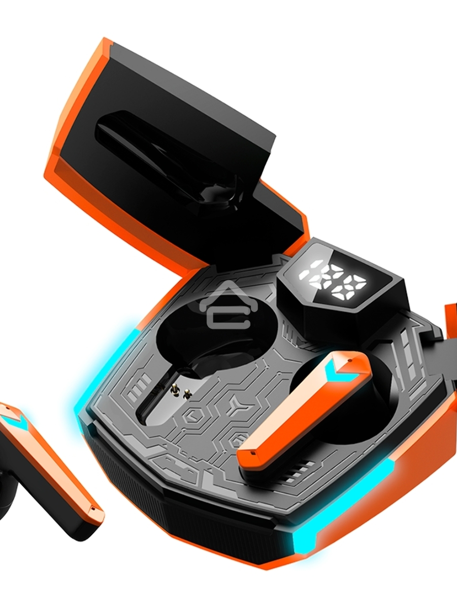Наушники игровые CANYON headset Doublebee GTWS-2 Gaming Orange