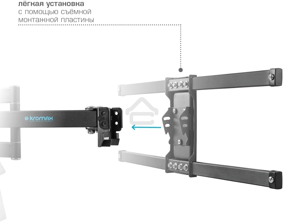 Кронштейн для телевизора Kromax CORBEL-8, 32