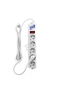 Сетевой фильтр Powercube SPG-B-10-WHITE 3м (5 розеток) белый (коробка)