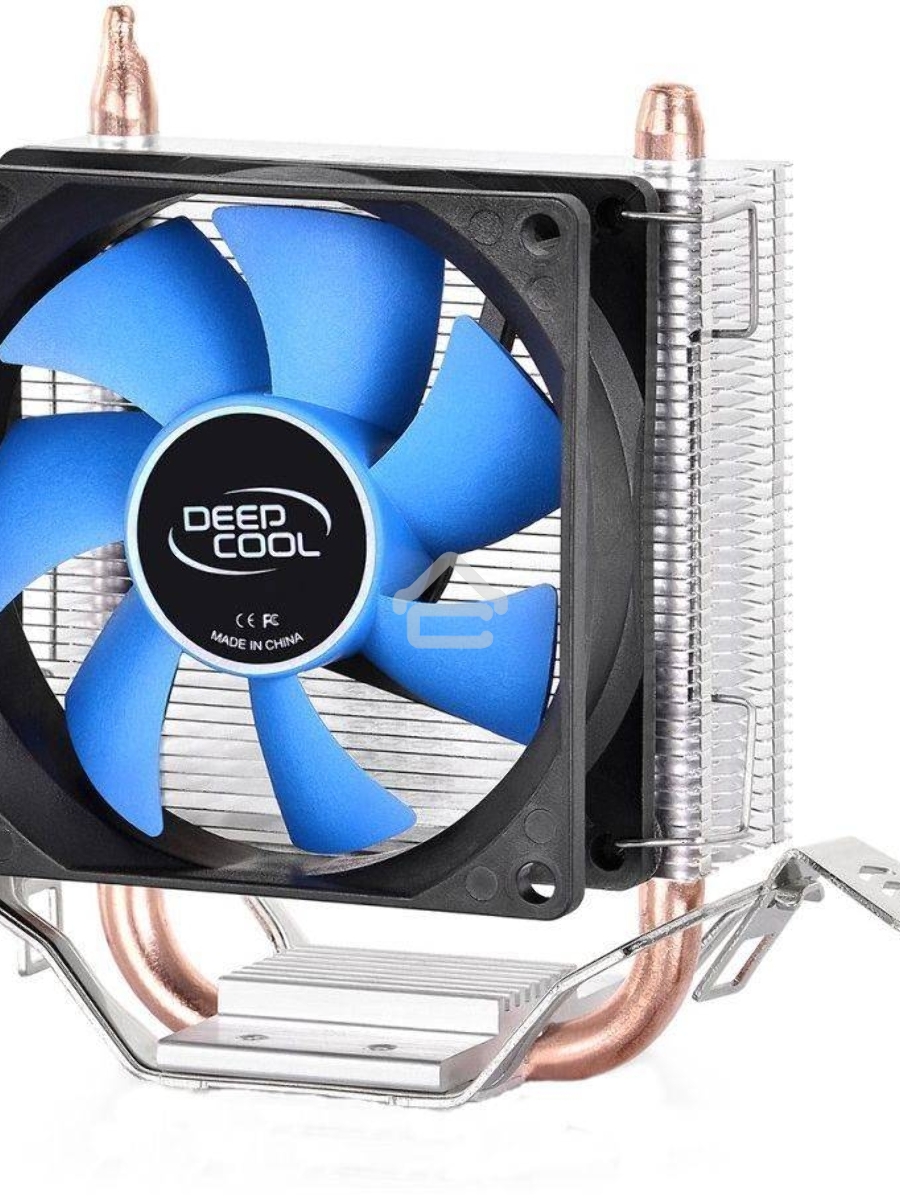 Кулер для процессора DEEPCOOL ICE BLADE 100 PWM синий, 92 мм, алюминий/медь, 2200 об/мин, 29 дБ, 4 pin, 100 Вт, 135 мм
