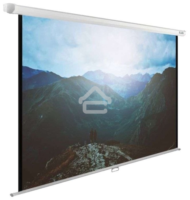 Экран Cactus 240x240 см WallExpert CS-PSWE-240x240-WT 1:1 настенно-потолочный рулонный