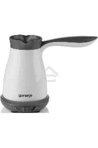 Электрическая турка Gorenje TCM330W белый, исп. кофе - молотый, 0.33 л, 550 Вт.