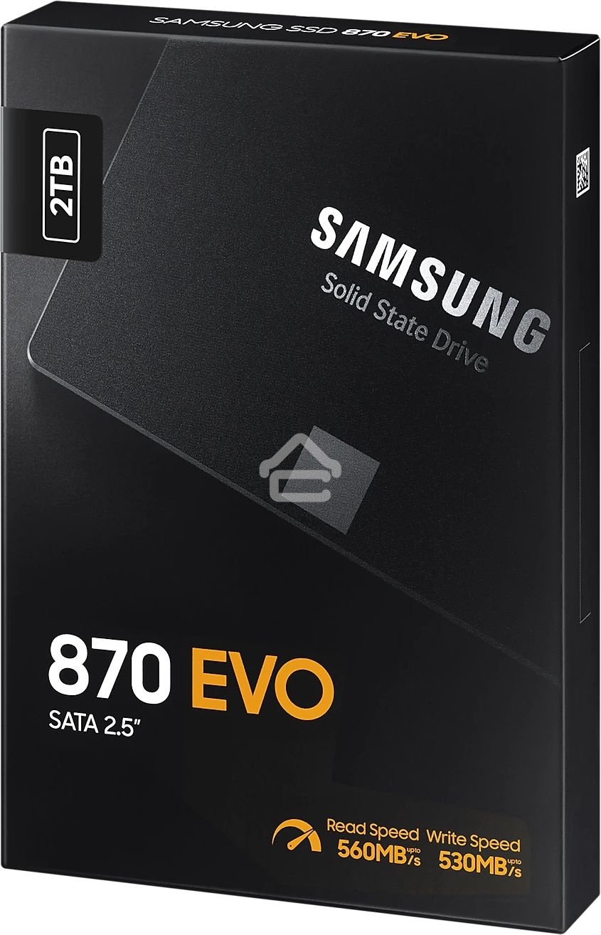 Накопитель SSD Samsung 2Tb 870 EVO Series MZ-77E2T0B/EU