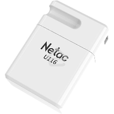 Флешка USB Netac 4Gb U116 NT03U116N-004G-20WH USB 2.0 белый