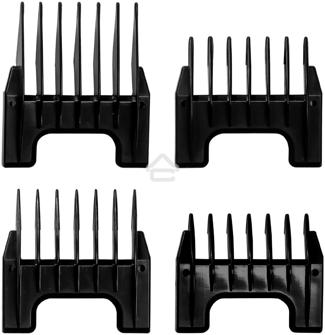 Набор для стрижки Galaxy Line GL 4155, черный с серебристым, лезвия из японской нержавеющей стали, индикатор работы и заряда, время непрерывной работы 45 мин, 4 насадки–расчески (3, 6, 9, 12 мм), эргономичный дизайн