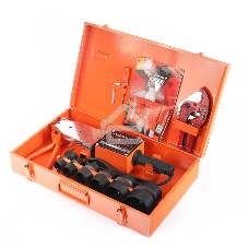 Сварочное оборудование, Инверторы PATRIOT PW 205 170302010 Аппарат для сварки пластиковых труб PATRIOT, 2000W, 6 насадок, резак для труб, перчатки, рулетка, кейс металл.