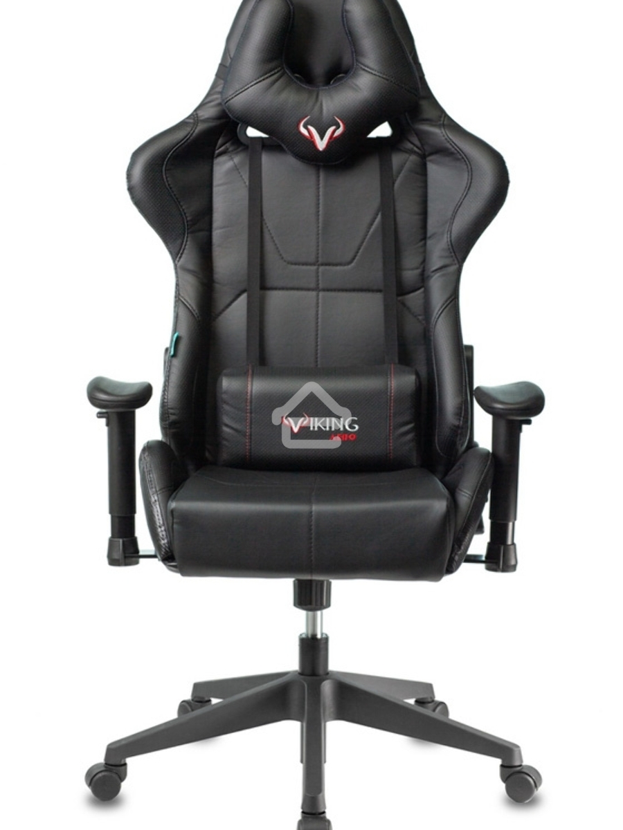 Кресло игровое Бюрократ VIKING 5 AERO BLACK EDITION черный искусственная кожа
