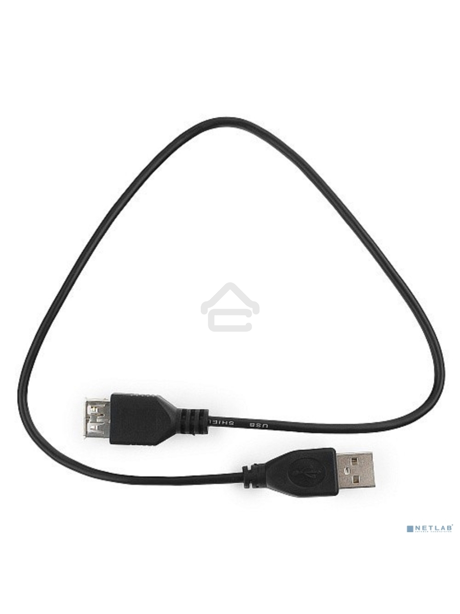 Кабель Гарнизон Кабель удлинитель USB 2.0, AM/AF, 1м, пакет (GCC-USB2-AMAF-1M)