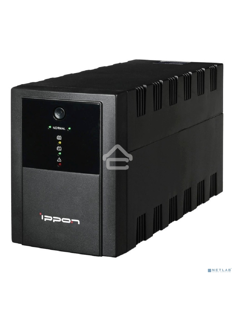Источник бесперебойного питания Ippon Back Basic 1500 Euro 900Вт 1500ВА черный