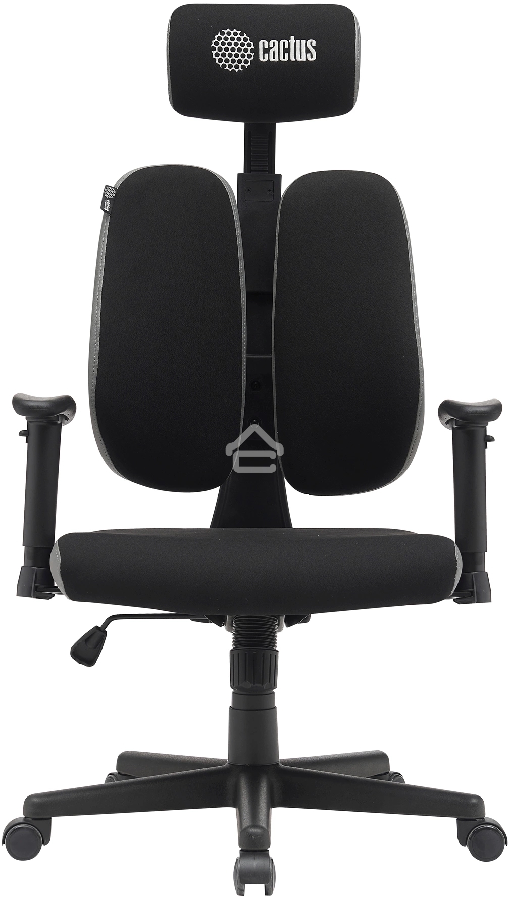 Кресло компьютерное Cactus CS-CHR-MC03-BKGY черный