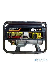 Электрогенератор бензиновый Huter DY2500L, 2.2 кВт, 66 дБ, 38.3 кг