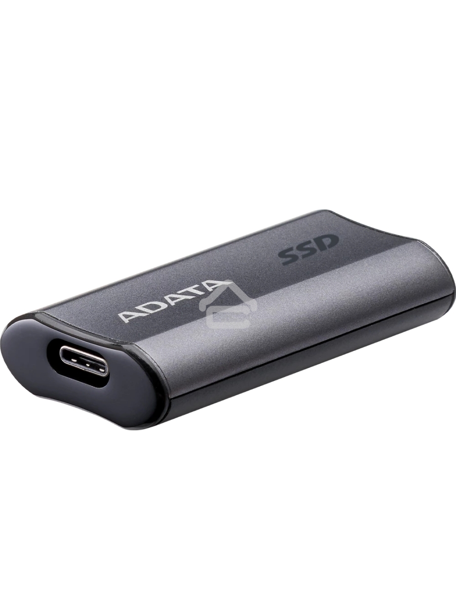 Твердотельный диск A-DATA External SC750 серый SC750-2000G-CCBK 2TB USB 3.2 Gen 2 Type-C, [R/W -1050/1000 MB/s]