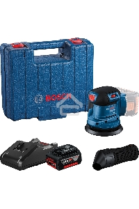 Эксцентриковая шлифмашина Bosch GEX 185-LI аккум. (06013A5021)