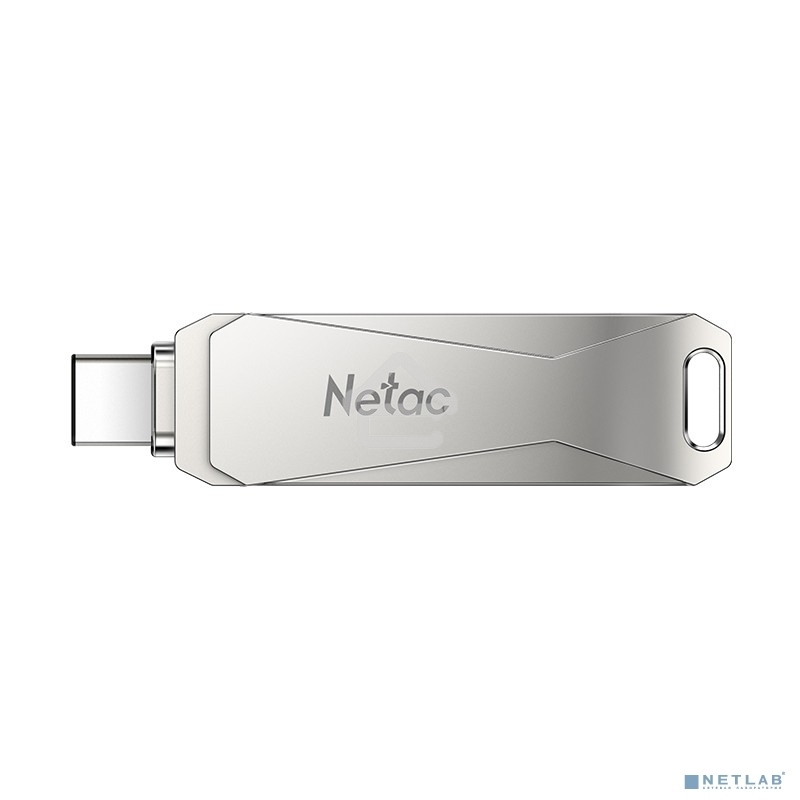 Флешка USB Netac U782C dual USB 3.0+TypeC 64Gb, retail version