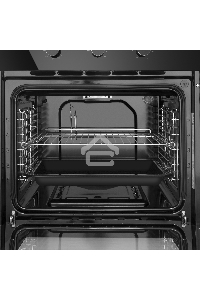 Шкаф духовой газовый с электрическим грилем Maunfeld MOGS703B2, встраиваемый