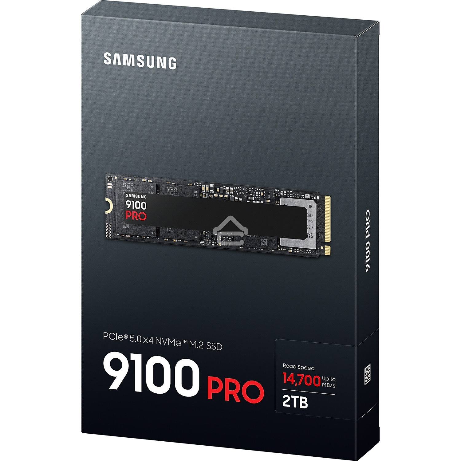 Твердотельный диск 2TB Samsung 9100 PRO, M.2, PCI-E 5.0 x4, TLC 3D NAND R/W - 14800/13400 MB/s