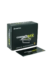Блок питания Chieftec Compact CSN-550C, 550Вт, 80 PLUS Gold, 80мм, модульный, черный