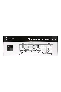 Клавиатура Gembird KB-8351U-BL проводная, USB, черный