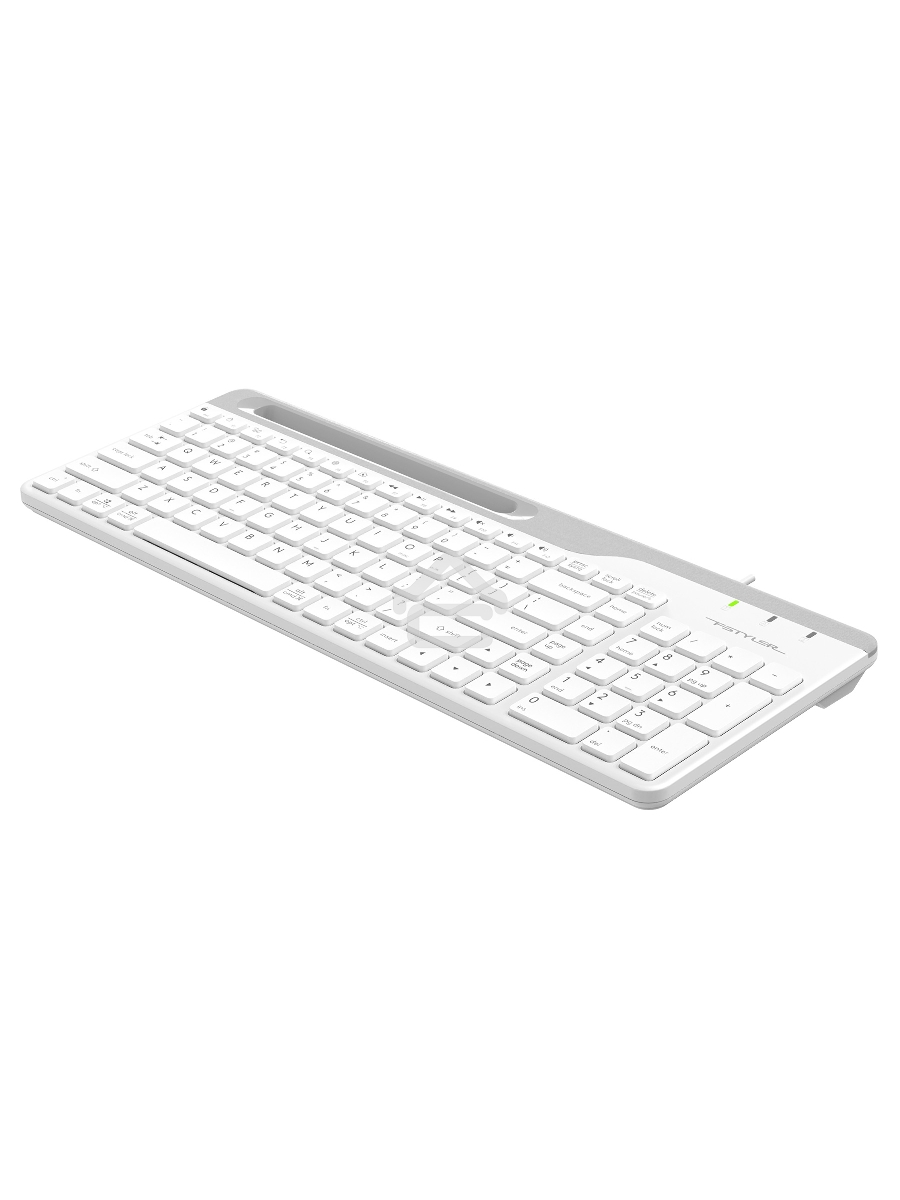 Клавиатура A4Tech Fstyler FK25 проводная, USB, белый/серый