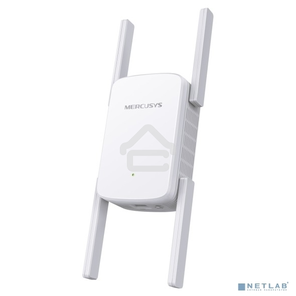 Роутер AC1900 Wi-Fi Range ExtenderSPEED: 600 Mbps at 2.4 GHz + 1300 Mbps at 5 GHz SPEC:4× Fixed External Antennas, 1× Gigabit Port, Wall PluggedFEATURE: MERCUSYS APP, WPS/Reset Button, Signal Indicator, Range Extender/Access Point mode, Adaptive Path