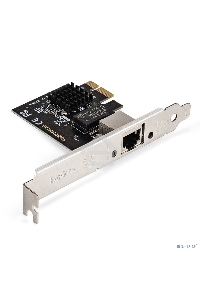 Сетевой адаптер ExeGate EXE-251 (PCI-E x1 v2.0, 1xRJ45, UTP 100Mbps/1000Mbps/2.5Gbps RTL8125B)