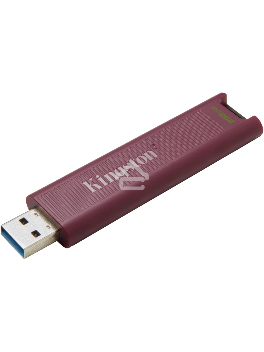 Флеш диск Kingston USB Drive 256GB DataTraveler MaxA USB3.2 Gen 2 Type-A, бордовый [DTMAXA/256GB]