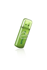 Флеш диск Silicon Power 16Gb Helios 101 SP016GBUF2101V1N USB2.0 зеленый