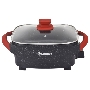 Электросковорода Sakura SA-7714BR Master Chef 1800-2000Вт 30х10см квадр черн/красн