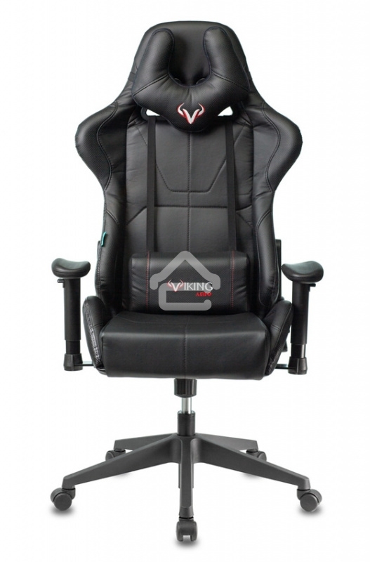 Кресло игровое Бюрократ VIKING 5 AERO BLACK EDITION черный искусственная кожа