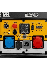 Электрогенератор бензиновый Denzel PS-120EAD-3, 12 кВт, 110 дБ, 180 кг