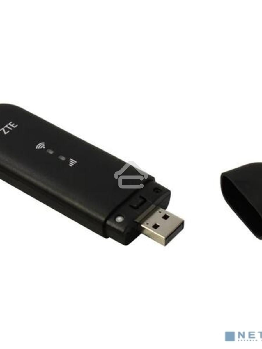 Модем 2G/3G/4G ZTE MF79RU USB Wi-Fi Firewall +Router внешний черный