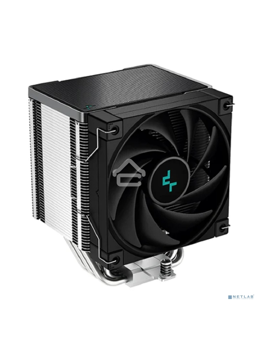Кулер для процессора DEEPCOOL AK500 серебристый/черный, 120 мм, алюминий/медь, 1850 об/мин, 31.5 дБ, 4 pin, 240 Вт, 158 мм