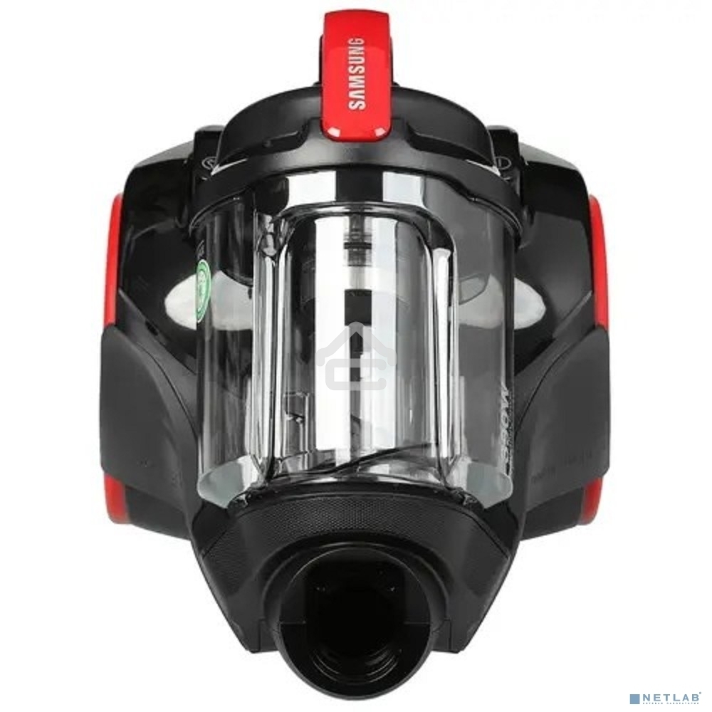 Пылесос Samsung VC15K4116VR/EV красный/черный, 390/1500 Вт, уборка сухая, пылесборник контейнер 1.3 л