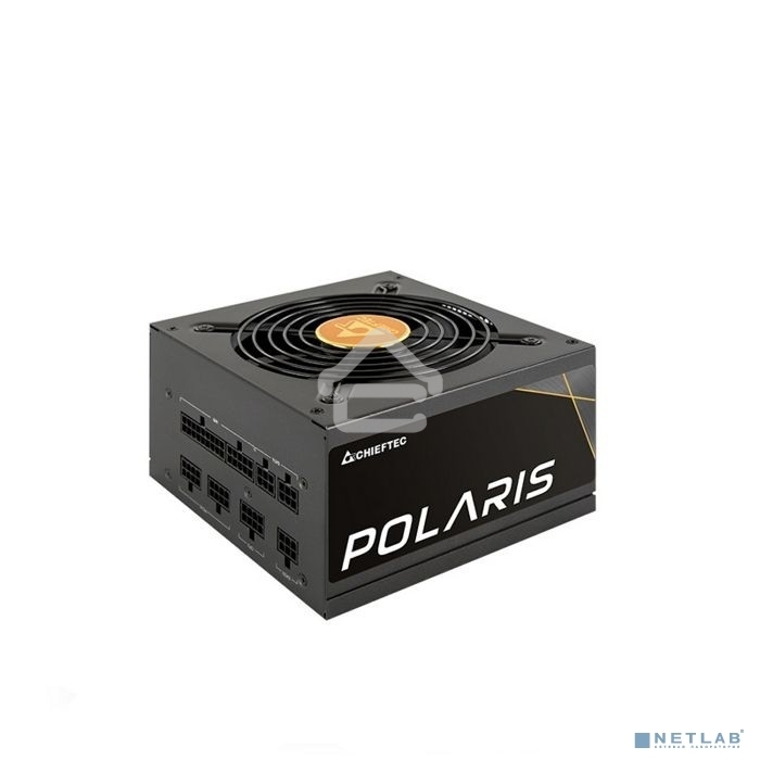 Блок питания Chieftec Polaris PPS-750FC, 750Вт, 80 PLUS Gold, 120мм, модульный, черный