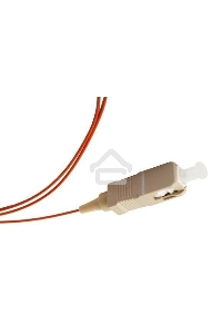 Пигтейл LANMASTER LC/PC, многомодовый OM4, 1.5 м