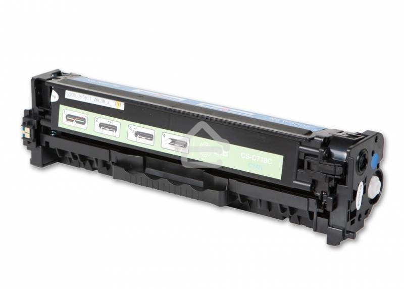 Картридж лазерный Cactus CS-C718С голубой (2900 стр.) для принтеров Canon i-Sensys MF8330/MF8340/MF8350/MF8360/MF8540/MF8580/LBP7200/7210/7660/7680