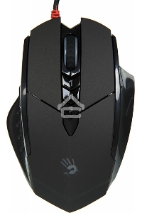 Мышь проводная A4Tech Bloody V7 черный, 3200 dpi, USB Type-A, кнопки - 8