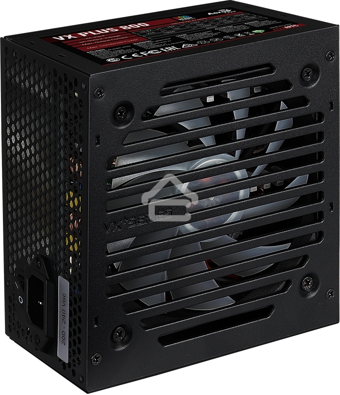 Блок питания Aerocool/Formula VX PLUS 800 RGb, 800Вт, 120мм, черный