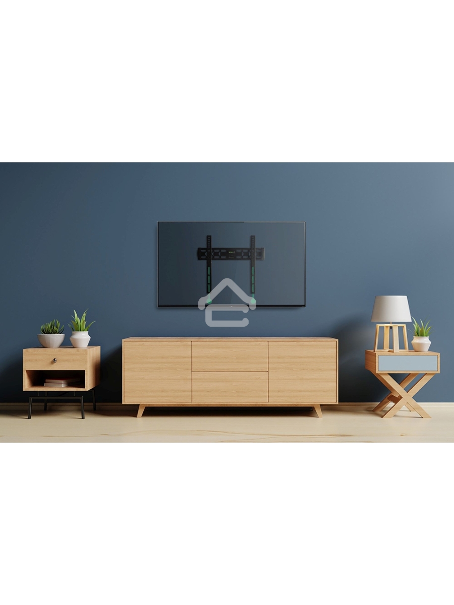 Кронштейн ONKRON FM5 / 32-55'' макс 400*400 наклон 0º от стены: 29мм макс вес 56,8кг