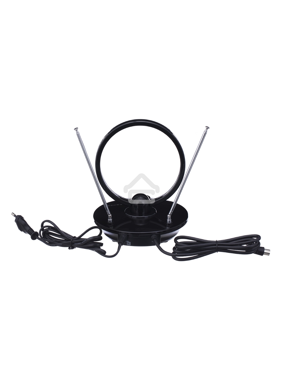 Телевизионная антенна Harper ADVB-2969 (комнатная, активная;DVB-T2; VHF / UHF (174–230 MHz, 470-862 MHz); 25 dB; 75 ; 3 dB; 1м)
