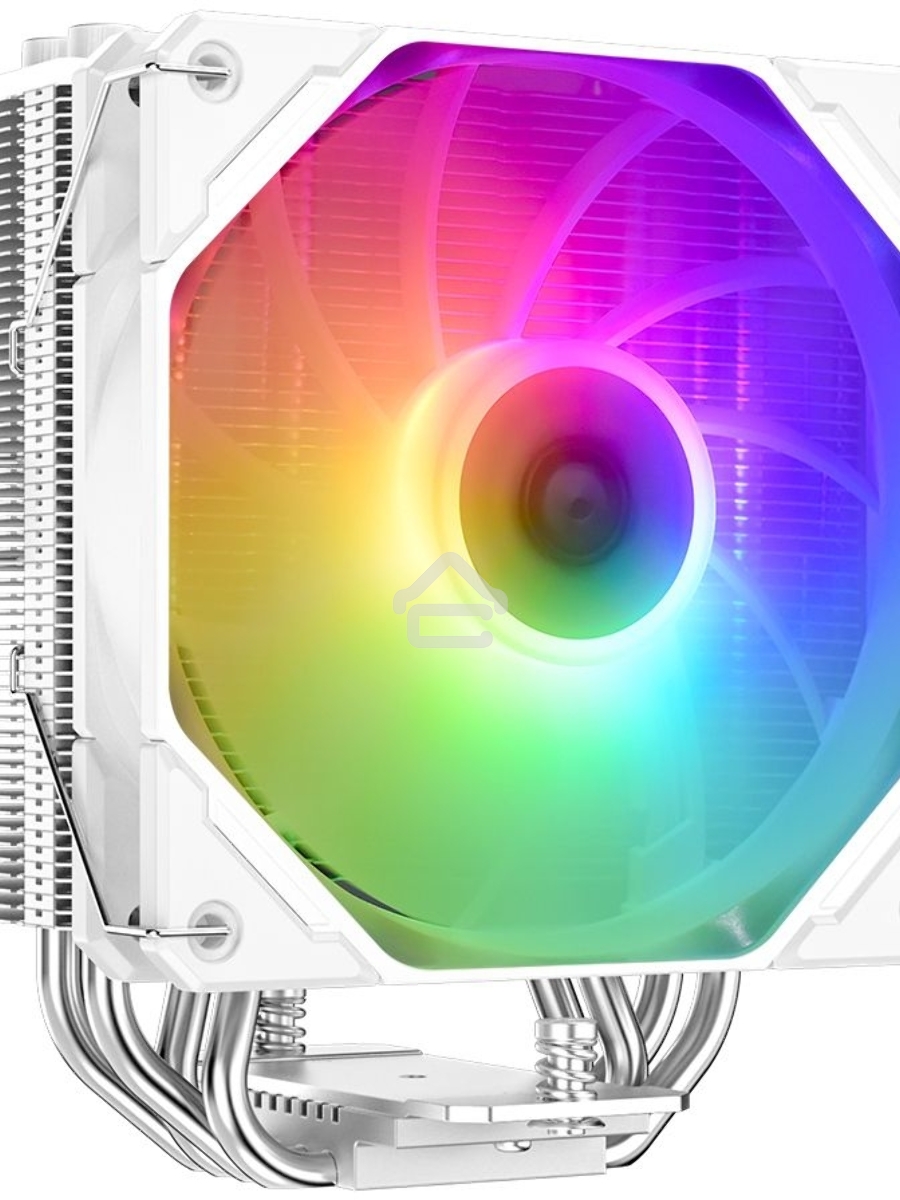 Кулер ID-COOLING SE-224-XTS ARGB белый 120мм алюминий+медь 1500rpm 29db 4-pin 220W 151мм
