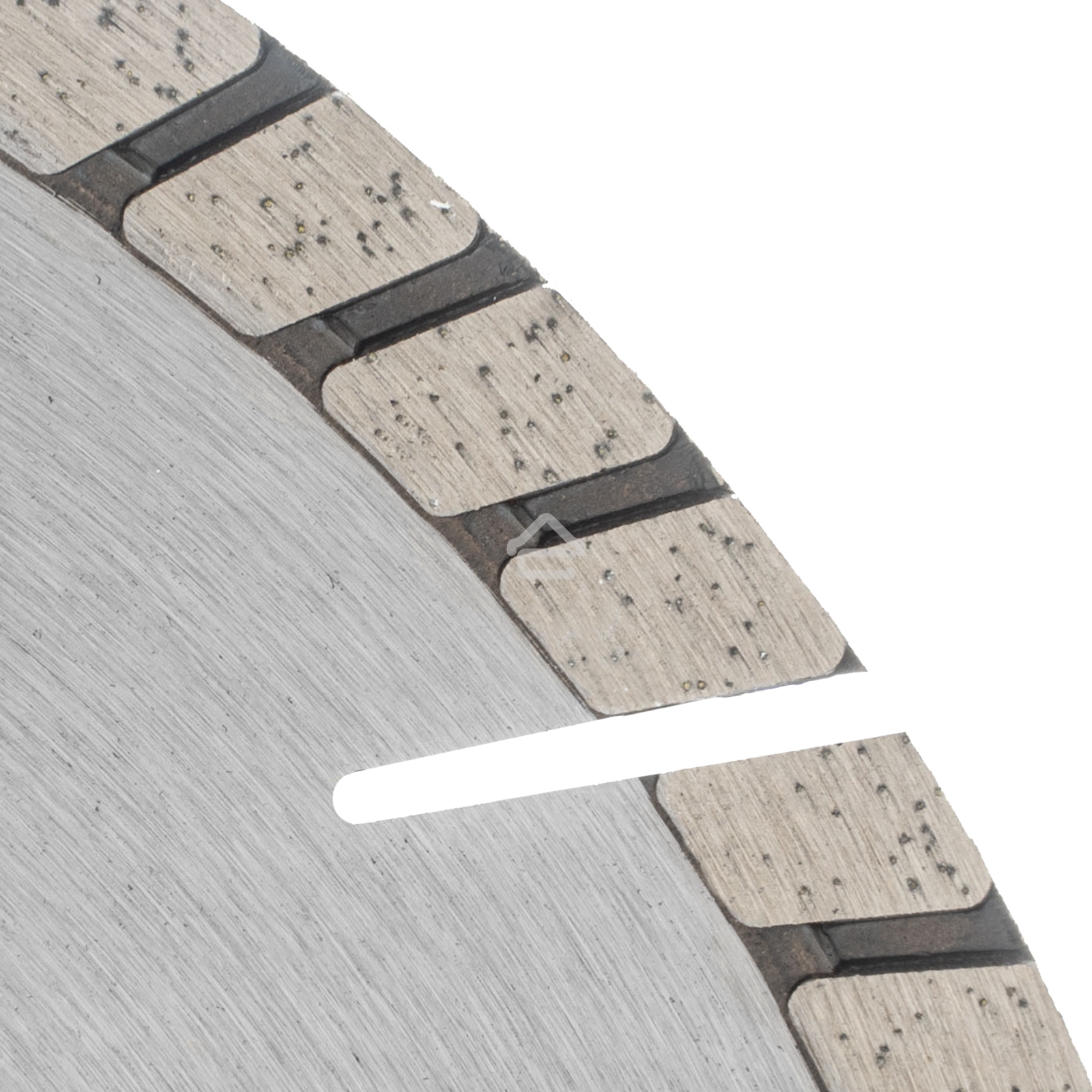 Диск алмазный Gross ф230х22,2 мм, турбо-сегментный, сухое резание