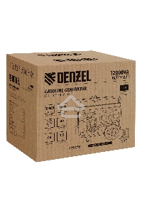 Электрогенератор бензиновый Denzel PS-120EAD-3, 12 кВт, 110 дБ, 180 кг