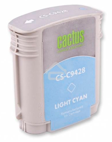 Картридж струйный Cactus CS-C9428 светло-голубой для №85 HP DJ 30/130 (72мл)