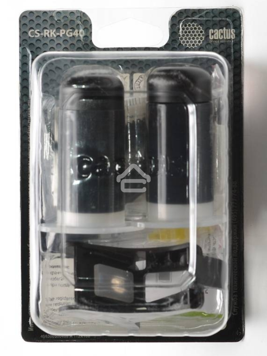 Чернила Cactus CS-RK-PG40 черный (2x30мл) Canon MP150/MP160/MP170/MP180/MP210/MP220