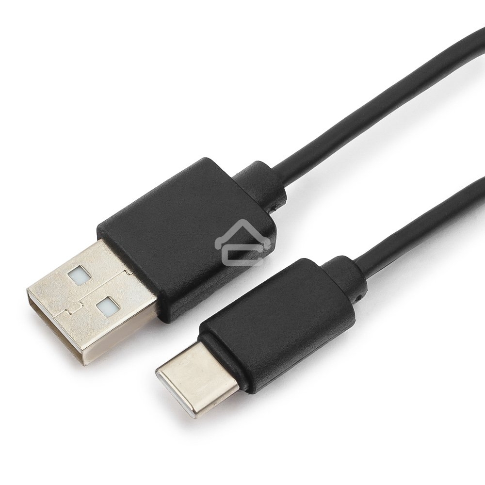 Кабель USB Гарнизон GCC-USB2-AMCM-0.3M, USB2.0 AM/USB3.1 Type-C, 0.3м, пакет